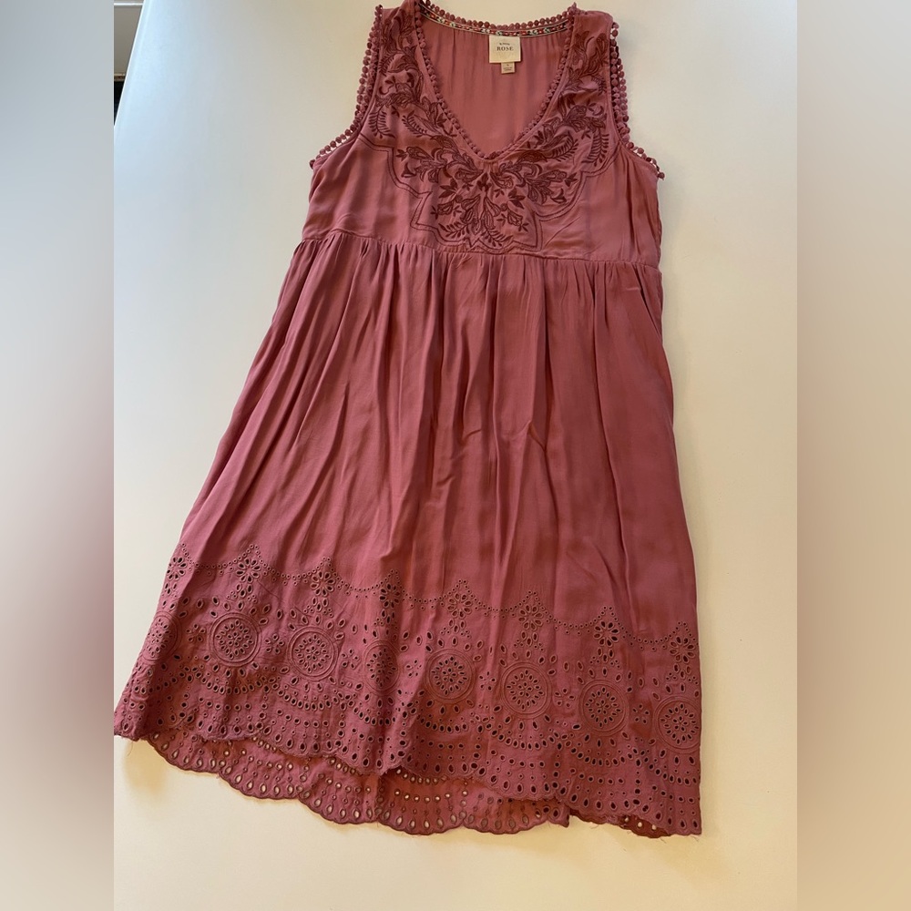 Knox Rose pink/mauve dress